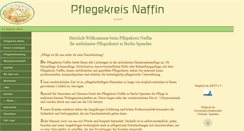 Desktop Screenshot of pflegekreis-naffin.de